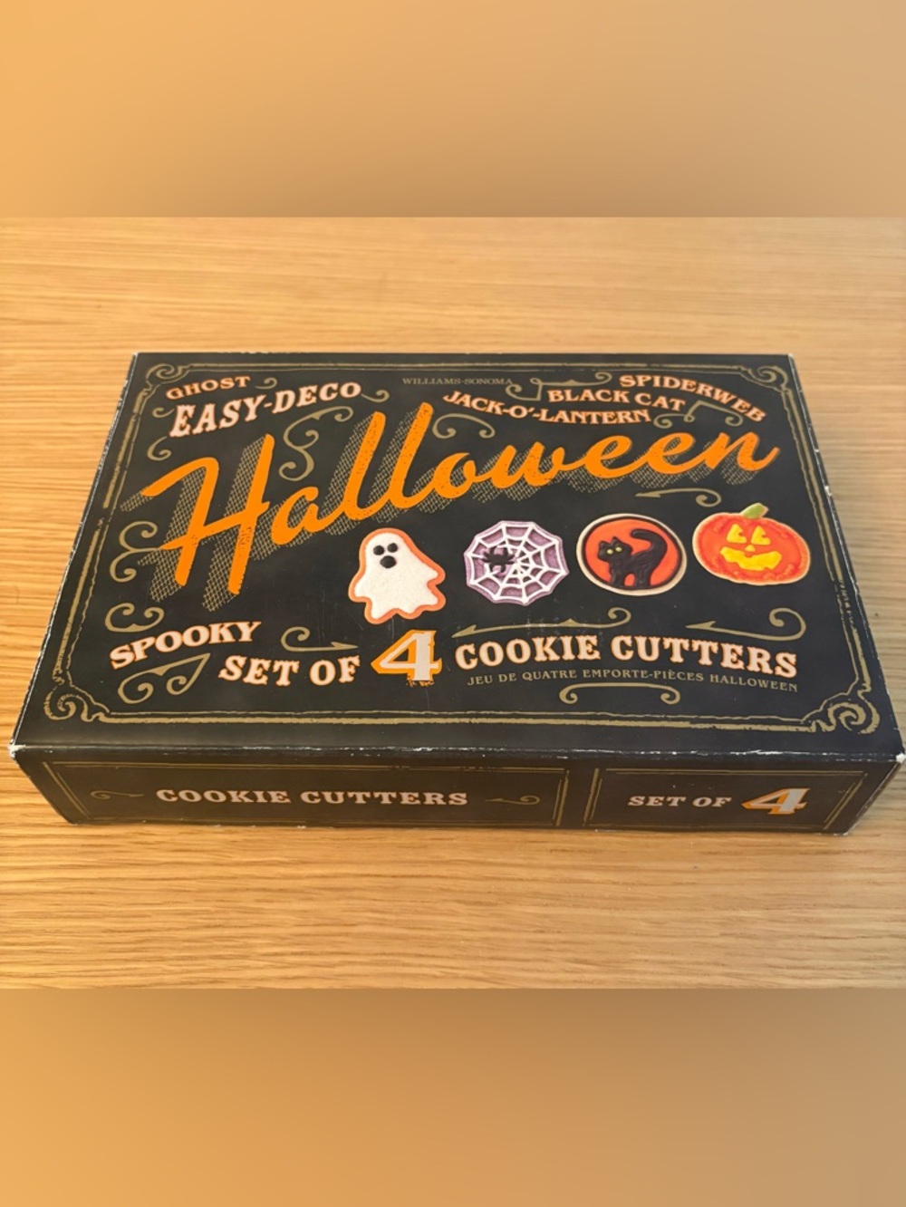 Williams-Sonoma Halloween Spooky Set of 4 Cookie Cutters